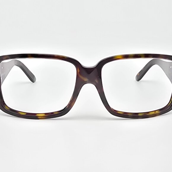 Prada SPR 16L 2AU-6S1 Tortoise Triangle Logo Plate Sunglasses Frame Italy 57mm main image 13